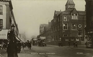 Kings Road, Chelsea, London, England. Date: 1928