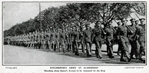 Kitcheners army recruits at Aldershot, WW1 Kitcheners army recruits at Aldershot, WW1