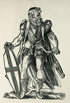 Knight of the Teutonic Order. Illustration on Cleri Knight of the Teutonic Order. Illustration on Cleri
