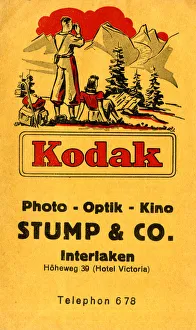 Kodak photograph wallet, Interlaken, Switzerland Kodak photograph wallet, Interlaken, Switzerland