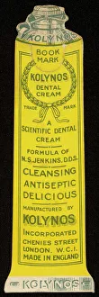 Dental Gallery: Kolynos Trade Card
