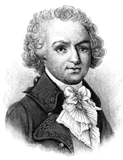 Louis-Antoine de Bougainville 18th Century Portrait Print