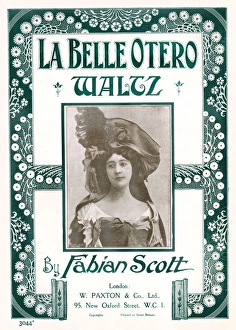 La Belle Otero by Waltz - Music Sheet Cover La Belle Otero by Waltz - Music Sheet Cover