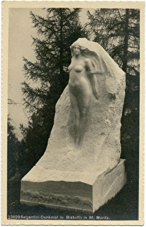 La Bellezza Liberata Dalla by the Italian sculptor Bistolfi La Bellezza Liberata Dalla by the Italian sculptor Bistolfi