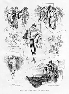 Footballers Collection: Ladies Football, 1894