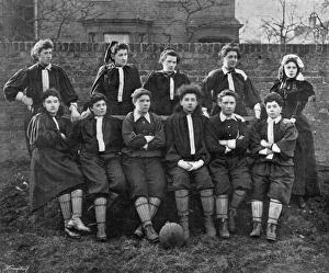 Ladies Football, 1895: the North Team Ladies Football, 1895: the North Team