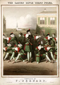 The Ladies Rifle Corps Polka, by F. Bernard The Ladies Rifle Corps Polka, by F. Bernard