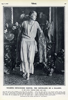 Socialite Collection: Lady Abdy in her Venetian palazzo