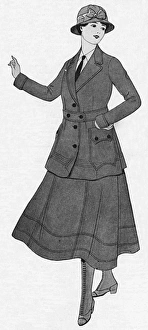 Lady chauffeur costume from Dunhills, WW1 Lady chauffeur costume from Dunhills, WW1