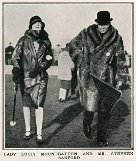 Stephen Gallery: Lady Edwina Mountbatten and Mr Stephen Laddie Sanford