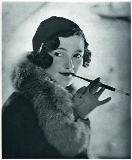Lady Flavia Giffard by Madame Yevonde Lady Flavia Giffard by Madame Yevonde