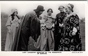 Lady Leicester Received by the Magistrate of Barking, Barkin Lady Leicester Received by the Magistrate of Barking, Barkin