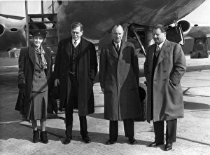 Lady and Lord Trenchard, de Havilland Halford Lady and Lord Trenchard, de Havilland Halford