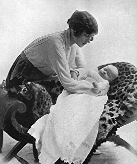Tender Gallery: Lady Loughborough (Sheila Chisholm) with her baby