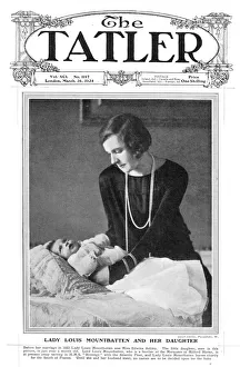 Lady Louis Mountbatten with Patricia Lady Louis Mountbatten with Patricia