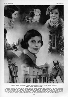 Lady Stavordale and her interests Lady Stavordale and her interests