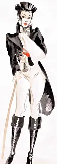 Lady In Tailcoat - Murrays Cabaret Club costume design Lady In Tailcoat - Murrays Cabaret Club costume design