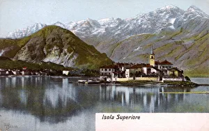 Lake Maggiore and Alps, northern Italy Lake Maggiore and Alps, northern Italy