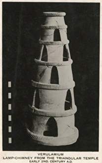 Lamp Chimney from Triangular Temple, Verulamium Lamp Chimney from Triangular Temple, Verulamium