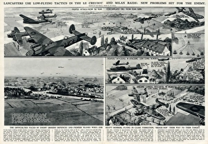 Lancasters use low-flying tactics by G. H. Davis Lancasters use low-flying tactics by G. H. Davis