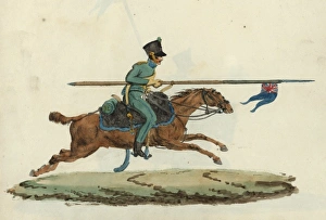 Lancers Corps - Horseback - British Army Lancers Corps - Horseback - British Army