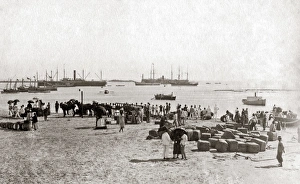 Landing of the first Resident General in Madagascar Landing of the first Resident General in Madagascar