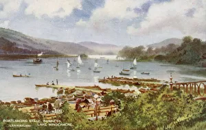 Landing stage, Bowness, Lake Windermere, Lake District Landing stage, Bowness, Lake Windermere, Lake District