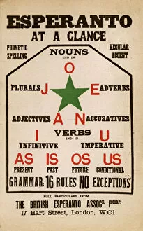 Language Collection: Language - Esperanto at a glance