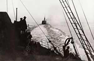 Latvian Icebreaker Krisjiaina Valdemars, Gulf of Riga, c.1933