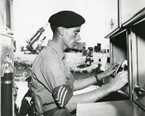 Launcher Control Assistant, Sgt W. Lewis, of the 32nd G? Launcher Control Assistant, Sgt W. Lewis, of the 32nd G?