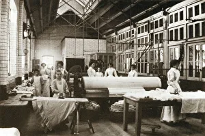 Parent Gallery: Laundry at Shirley Schools, near Croydon, Surrey