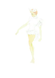 Laurels Fan Dress - Murrays Cabaret Club costume design Laurels Fan Dress - Murrays Cabaret Club costume design