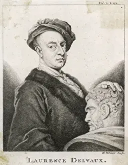 Laurent Delvaux LAURENT (Laurence) Print by Flemish Sculptor