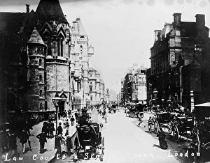 Corsican Gallery: Law Courts and Fleet Street, London