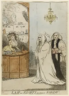 Mary Evans Print of Law and Equity