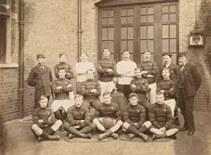 Competitions Gallery: LCC-LFB firemen in football team, New Cross, SE London