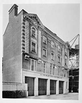 LCC-LFB Knightsbridge fire station, SW London LCC-LFB Knightsbridge fire station, SW London