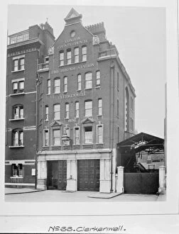 Images Dated 31st May 1890: LCC-MFB Clerkenwell fire station EC1