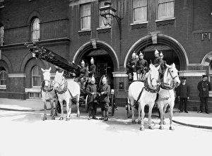 London Fire Brigade Museum Gallery: LCC-MFB Red Cross Street fire station, City of London