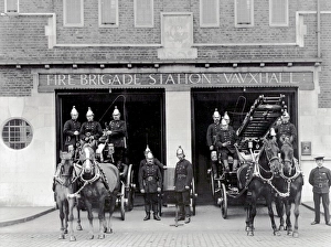 London Fire Brigade Museum Gallery: LCC-MFB Vauxhall fire station, Lambeth