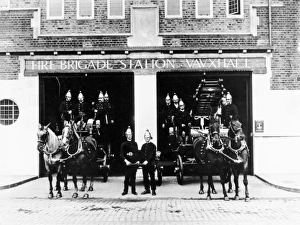 London Fire Brigade Museum Gallery: LCC-MFB Vauxhall fire station, Lambeth