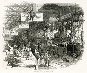 Leadenhall Market on Christmas Eve, 1845 Leadenhall Market on Christmas Eve, 1845