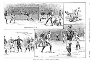 League match - Everton vs. Blackburn Rovers, 1893