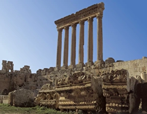 Day Light Gallery: LEBANON. BIQA. Baalbek. Temple of Jupiter (60