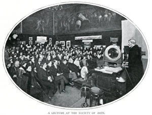 Lecture Gallery: Lecture at the Society of Arts 1900