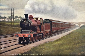 Leeds and Bradford express train, Midland Railway Leeds and Bradford express train, Midland Railway