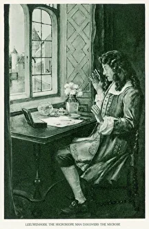1723 Gallery: Leeuwenhoek & Microbe