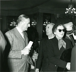 From left: Sir Sydney Camm listens to Capt Laurence Prit? From left: Sir Sydney Camm listens to Capt Laurence Prit?