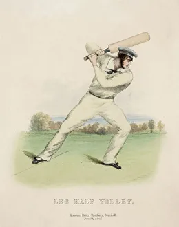 <b class=qtipBold><figcaption>Leg Half Volley</figcaption></b><br>'Leg Half Volley'<br><em>© Mary Evans Picture Library</em> Leg Half Volley
