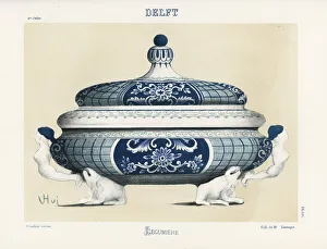 Legumiere or vegetable dish from Delft, Netherlands Legumiere or vegetable dish from Delft, Netherlands